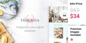 Thalassa – Seafood Restaurant Theme