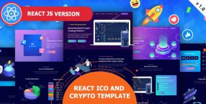 Tokyland – React ICO and Crypto Template