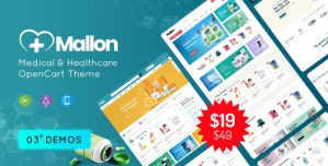 MallOn – Super Fast Medical & Healthcare Stores OpenCart Theme