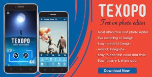 Texopo – text on photo Quote creator app ( android 10 )