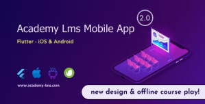 Academy Lms Student Mobile App – Flutter iOS  Android