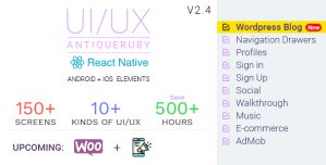 Antiqueruby React Native Material Design UI Components