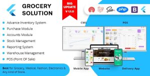 Namal – 5 in 1 Flutter Delivery Solution with POS for Single  Multiple Location Business Brand