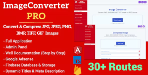 Image Converter Pro Full Production Ready Application With Admin Panel (Angular 15  Firebase)