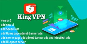 King VPN Super Faster Server VPN Apps with onesignal push notification