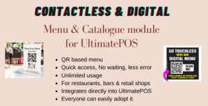 Digital Product catalogue  Menu module for UltimatePOS