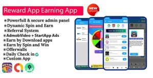 Reward App Lucky Spin + Start App ads
