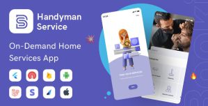 Handyman Service – On-Demand Home Service Flutter App with ChatGPT Integration