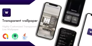Transparent Wallpaper app for Android – Admob Ads – Wallpaper Apps