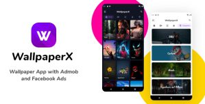 WallpaperX – Wallpaper app with Admin Panel , Admob and Facebook ads
