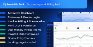 AccountGo SaaS – Accounting and Billing Tool
