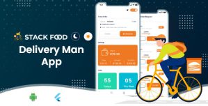 StackFood Multi Restaurant – Food Ordering Delivery Man App