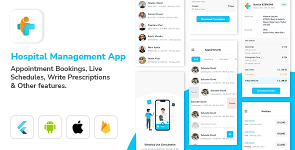 Hospital Management Mobile Application for Doctors Patients