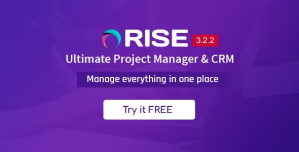 RISE – Ultimate Project Manager  CRM