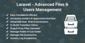 Laravel – Advanced Files  Users Management