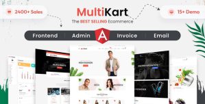 Multikart – Responsive Angular 20 eCommerce + Admin + Invoice + Email Template