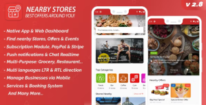 Nearby Stores Android – Offers, Events, Multi-Purpose, Restaurant, Services  Booking 3.0.2
