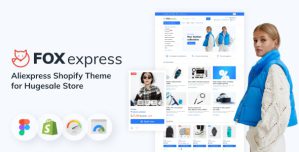 FoxExpress – Aliexpress Shopify Theme for Hugesale Store