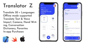 Translator Z | iOS Text and Speech to Text Translator
