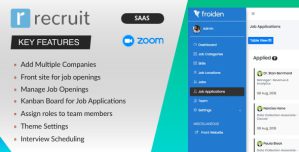 Recruit SAAS – Recruitment Manager