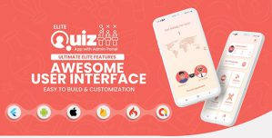 Elite Quiz – Trivia Quiz | Quiz Game – Flutter Full App + Admin Panel