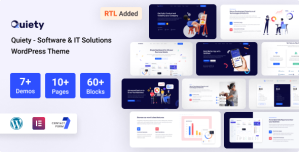 Quiety – Software  IT Solutions WordPress Theme 5.4.0