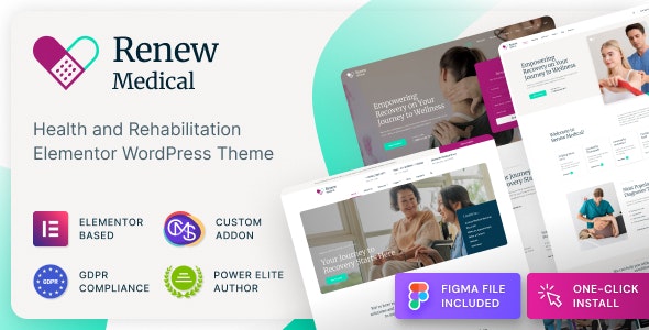 Renew Medical - Physiotherapy Rehabilitation Clinic Medical WordPress Theme
