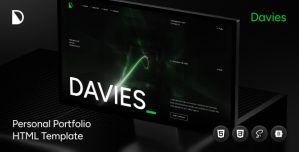 Davies – Personal Portfolio HTML
