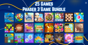 Phaser 3 Games Bundle – 25 Premium HTML5 Games