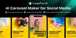 CreatePostAi – AI-Powered Carousel Generator SaaS