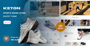Keton – Sports Shoes Shopify 2.0 Theme
