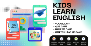 Kids Learn English with AdMob Facebook Ads Android
